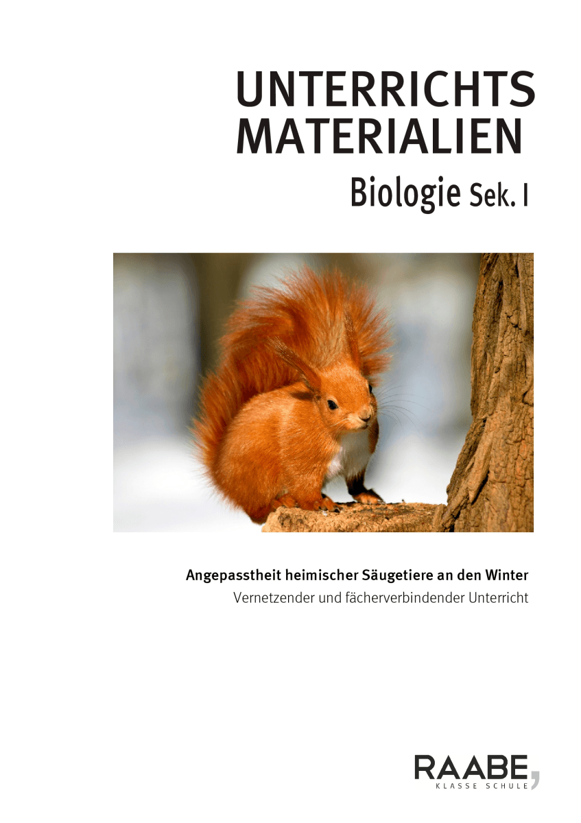 Angepasstheit heimischer Säugetiere an den Winter