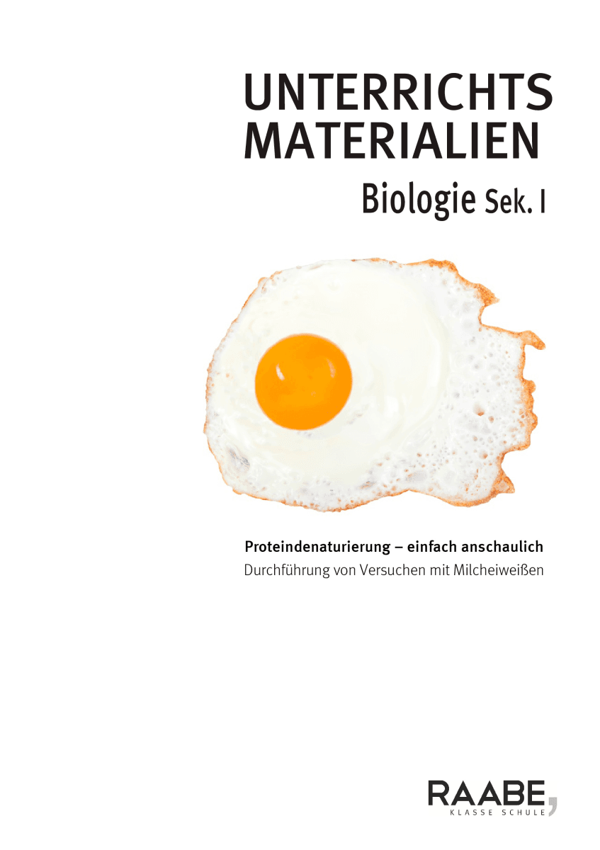 Proteindenaturierung - einfach anschaulich