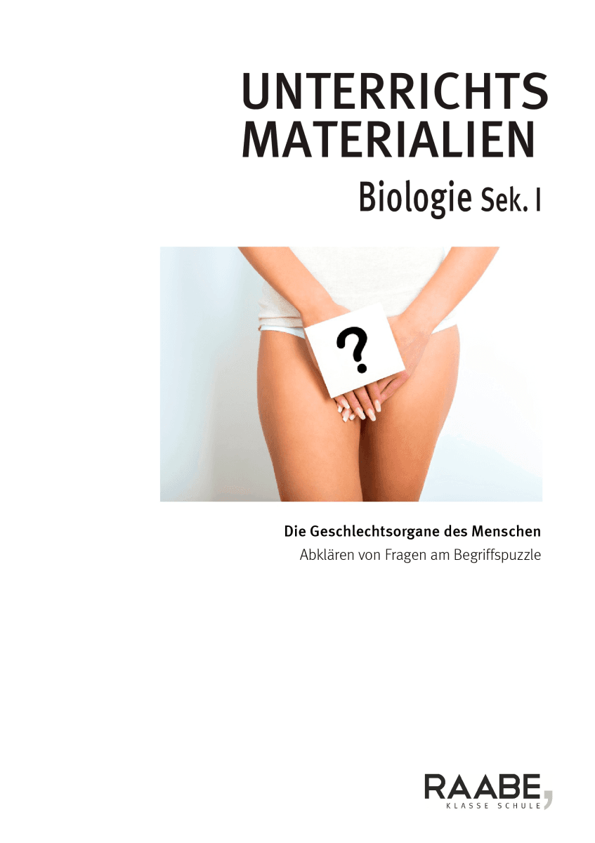 Die Geschlechtsorgane des Menschen