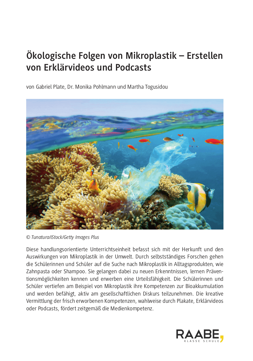 Ökologische Folgen von Mikroplastik