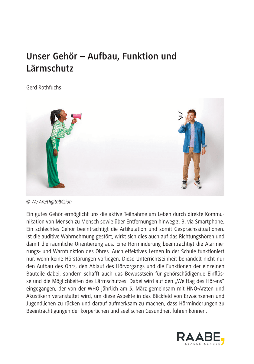 Unser Gehör