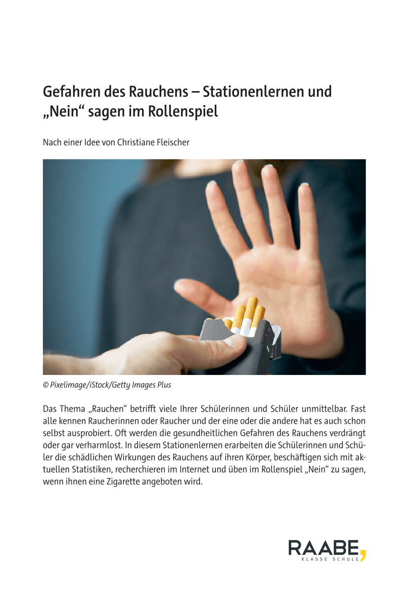 Gefahren des Rauchens