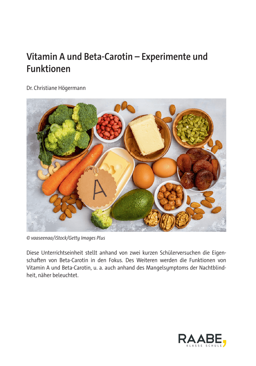 Vitamin A und Beta-Carotin
