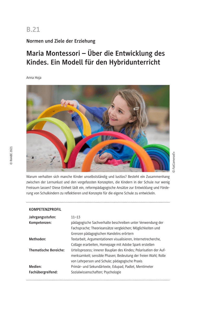 Maria Montessori