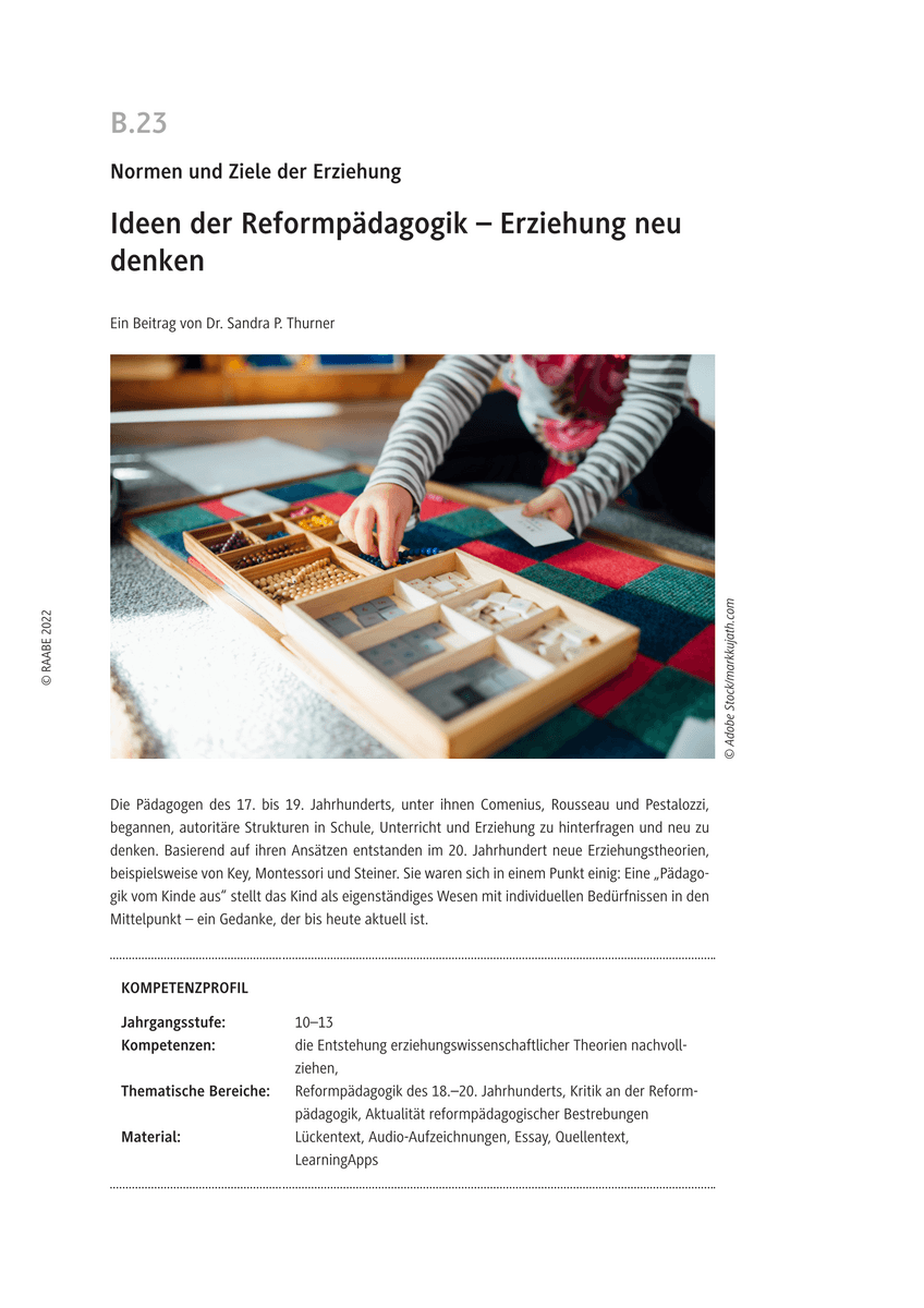 Bildung für nachhaltige Entwicklung