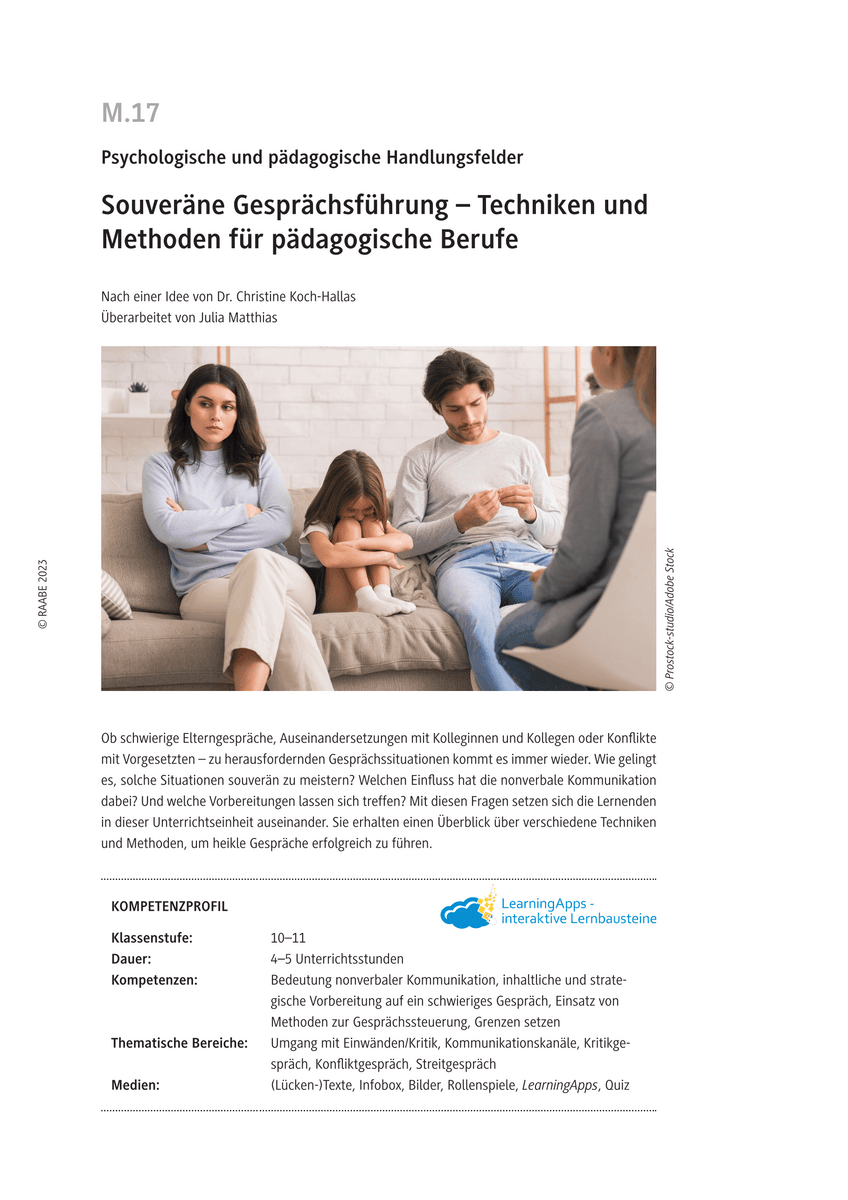 Souveräne Gesprächsführung