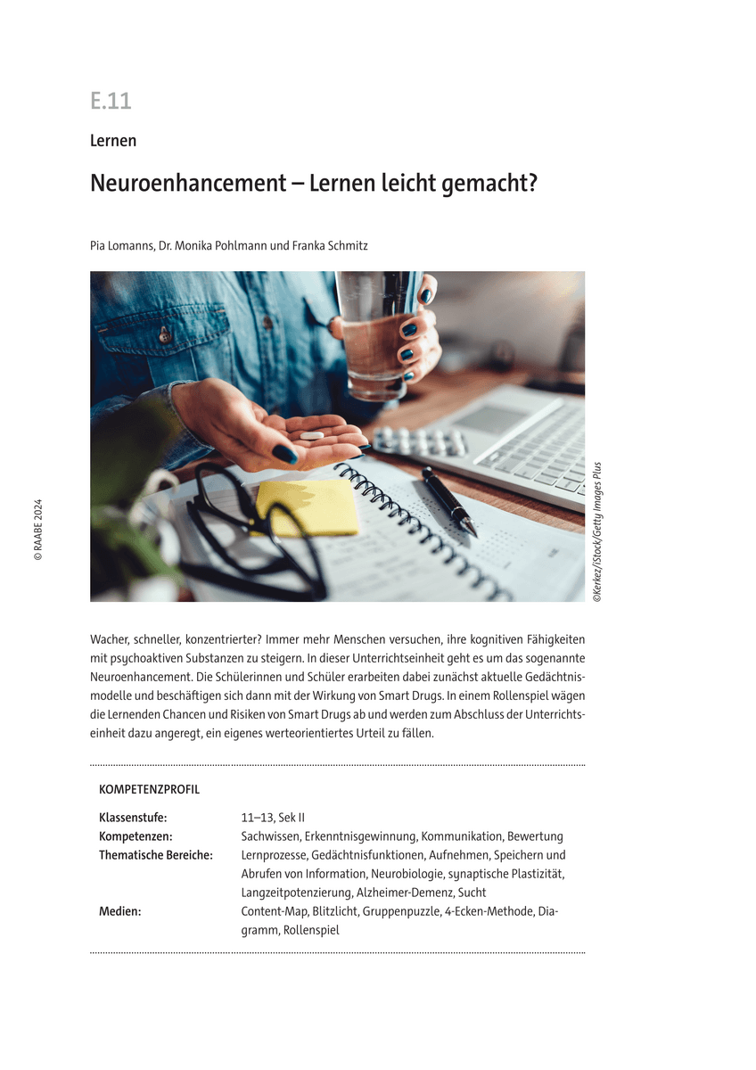 Neuroenhancement