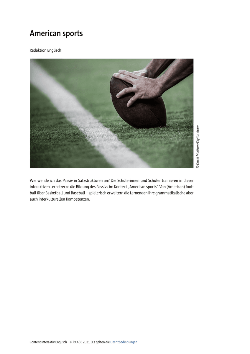 American sports