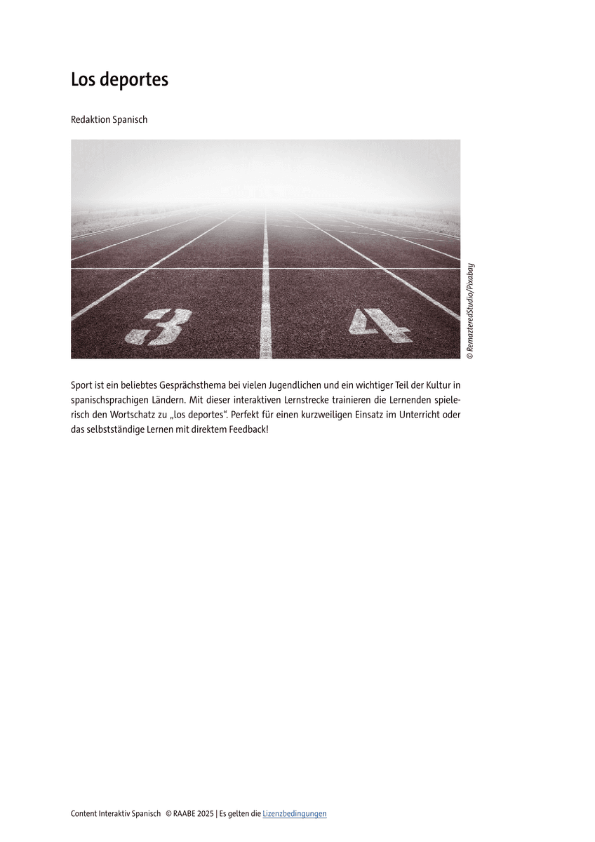 Los deportes