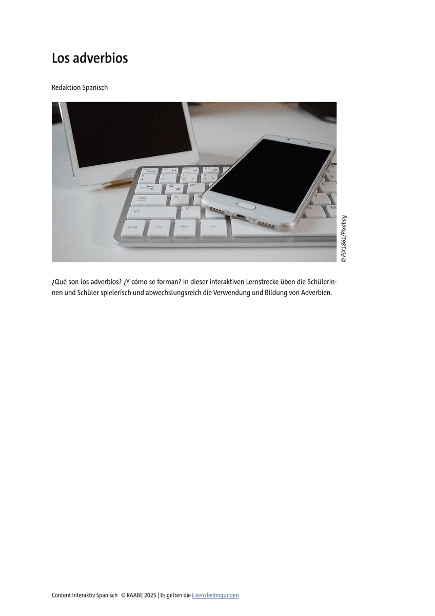 Los adverbios
