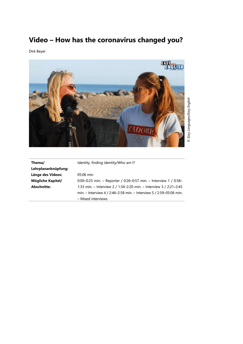 Viewing: The impact of the coronavirus