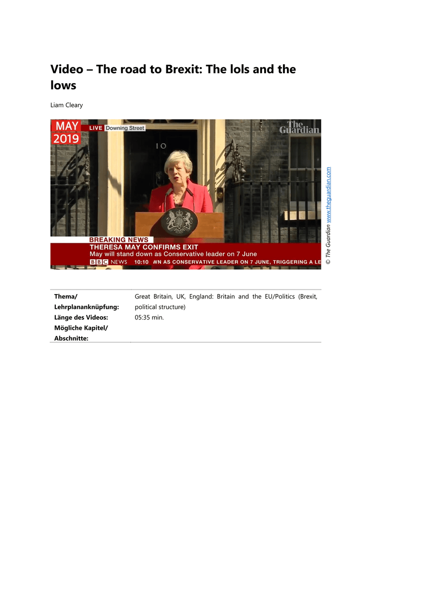 Video – The road to Brexit: The lols and the lows
