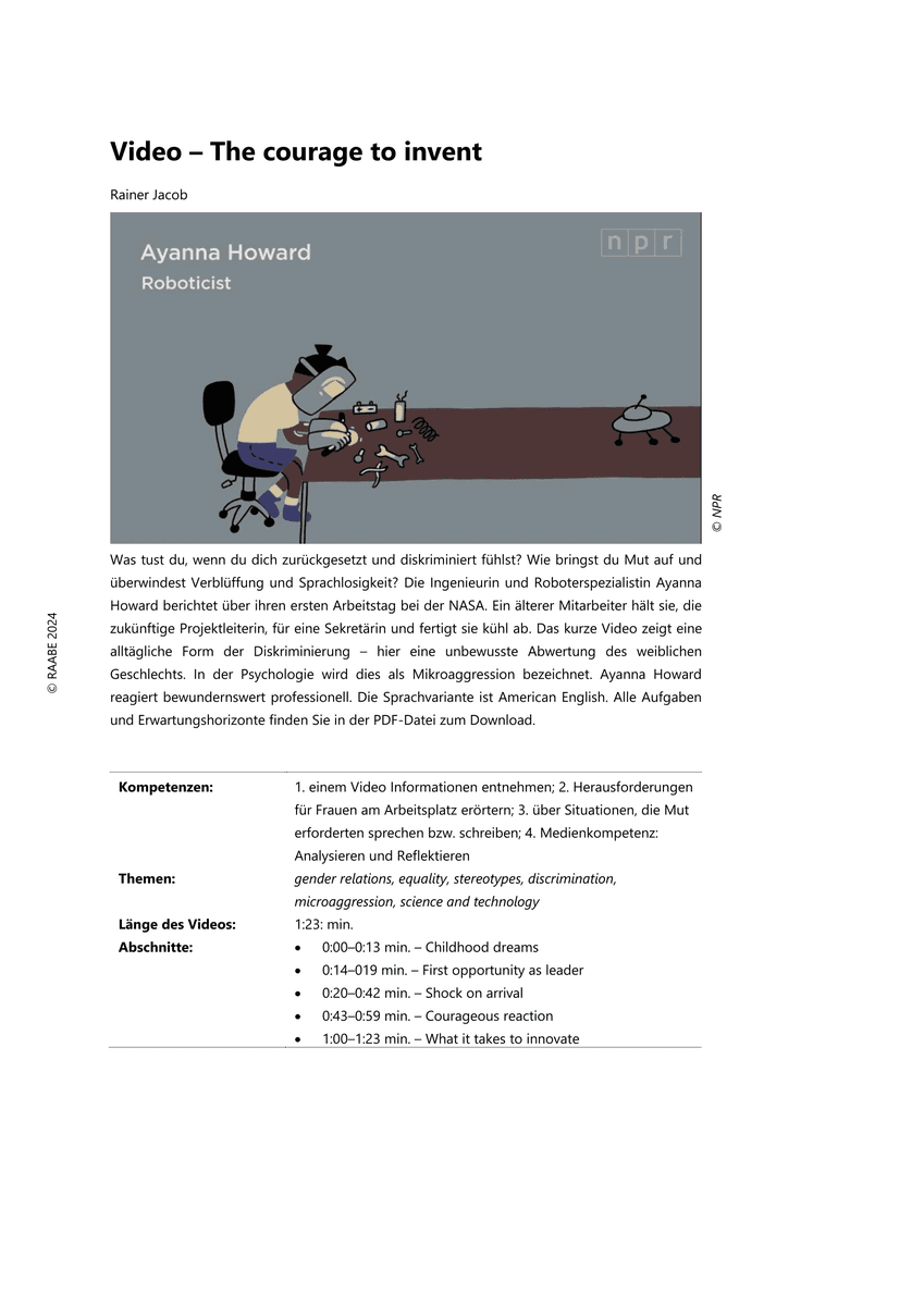 Viewing: Discrimination and microaggression