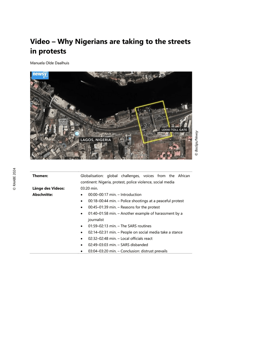 Viewing: Protests in Nigeria