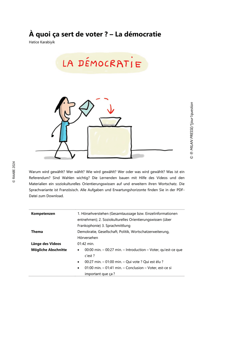 À quoi ça sert de voter ?