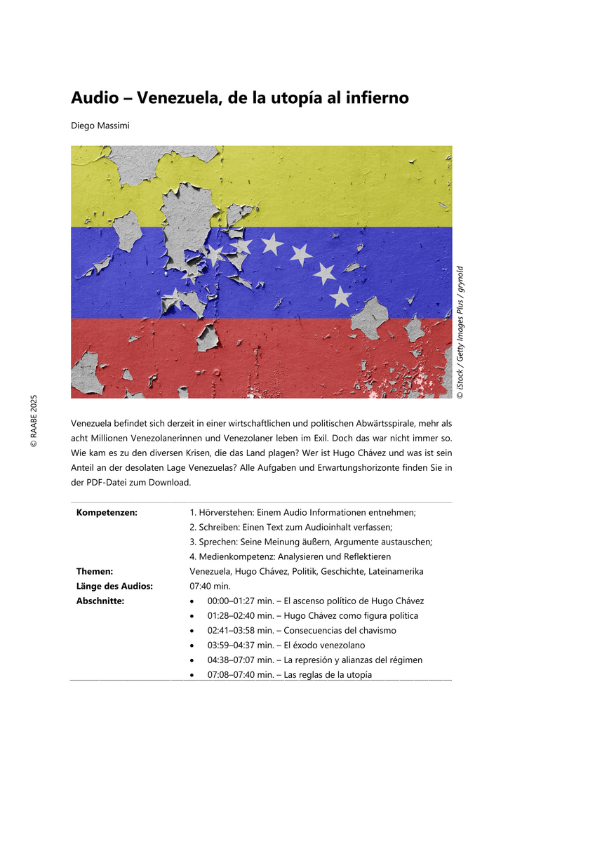 Audio: Venezuela, de la utopía al infierno