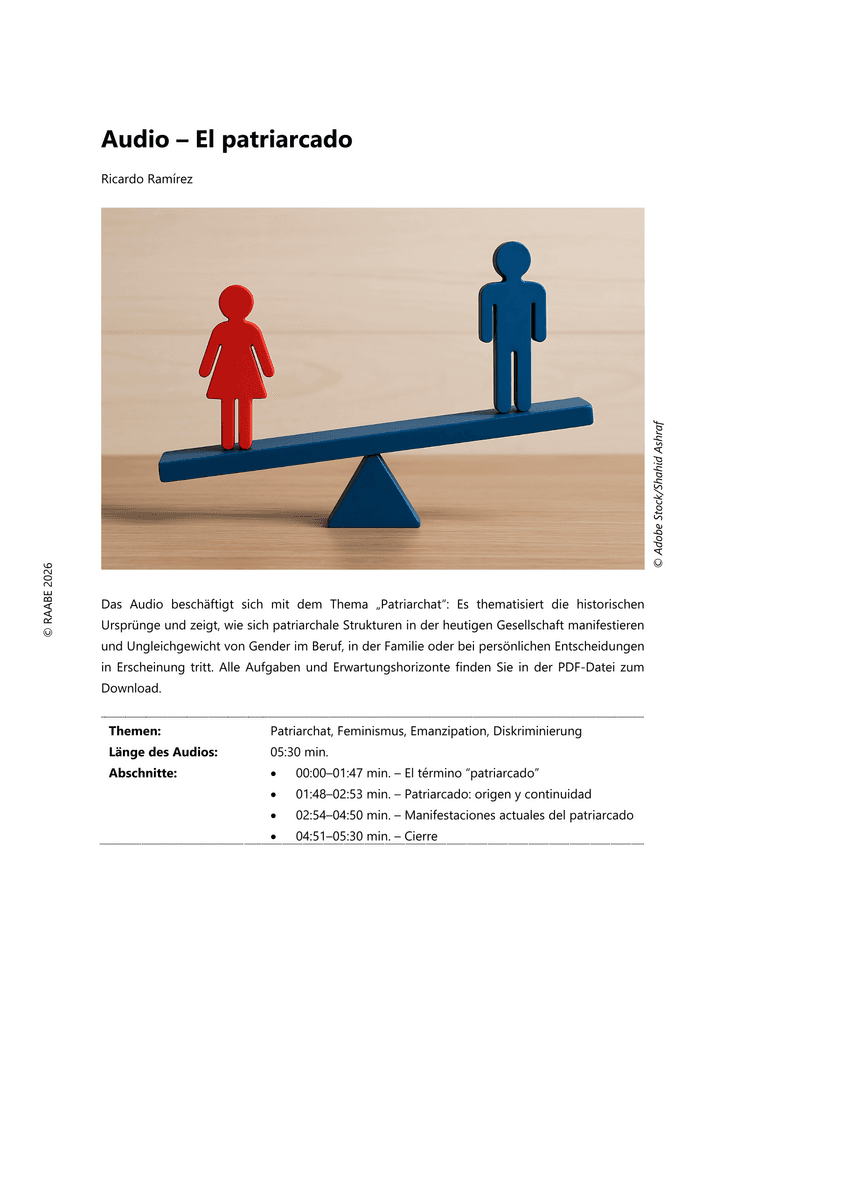 Audio – El patriarcado