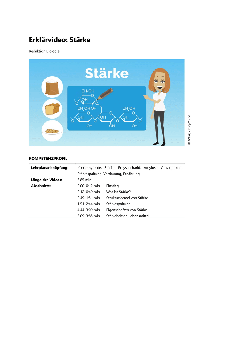 Erklärvideo: Stärke