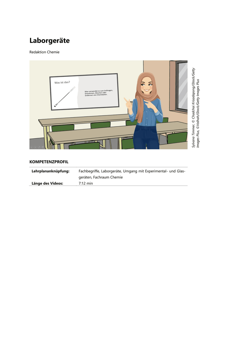 Lernen & Üben: Laborgeräte