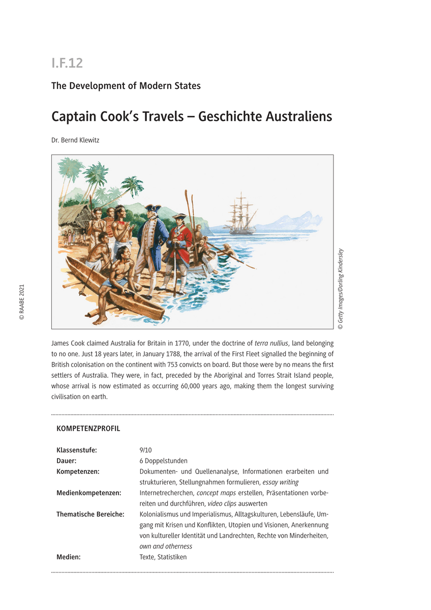 Captain Cook’s Travels