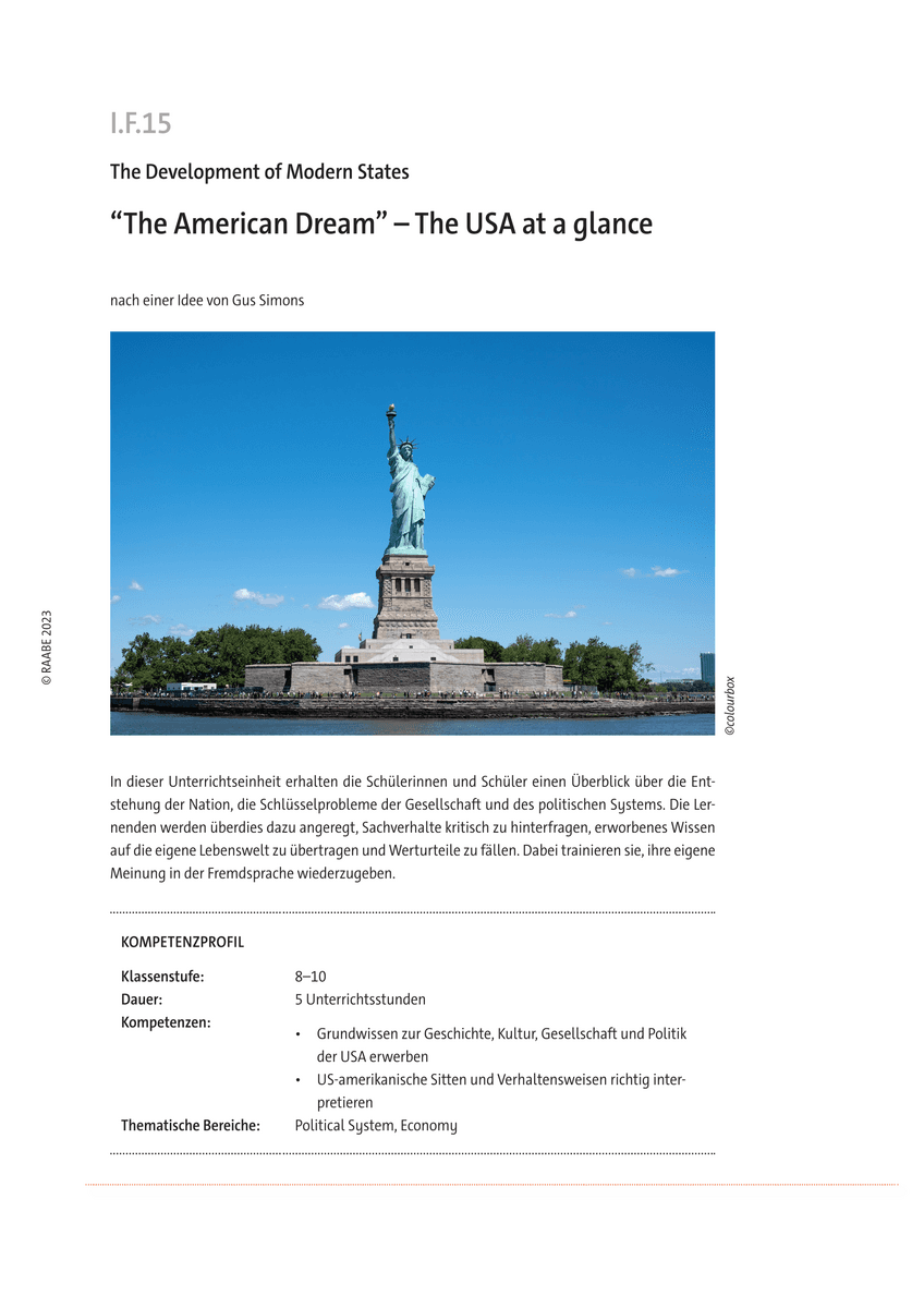 “The American Dream”