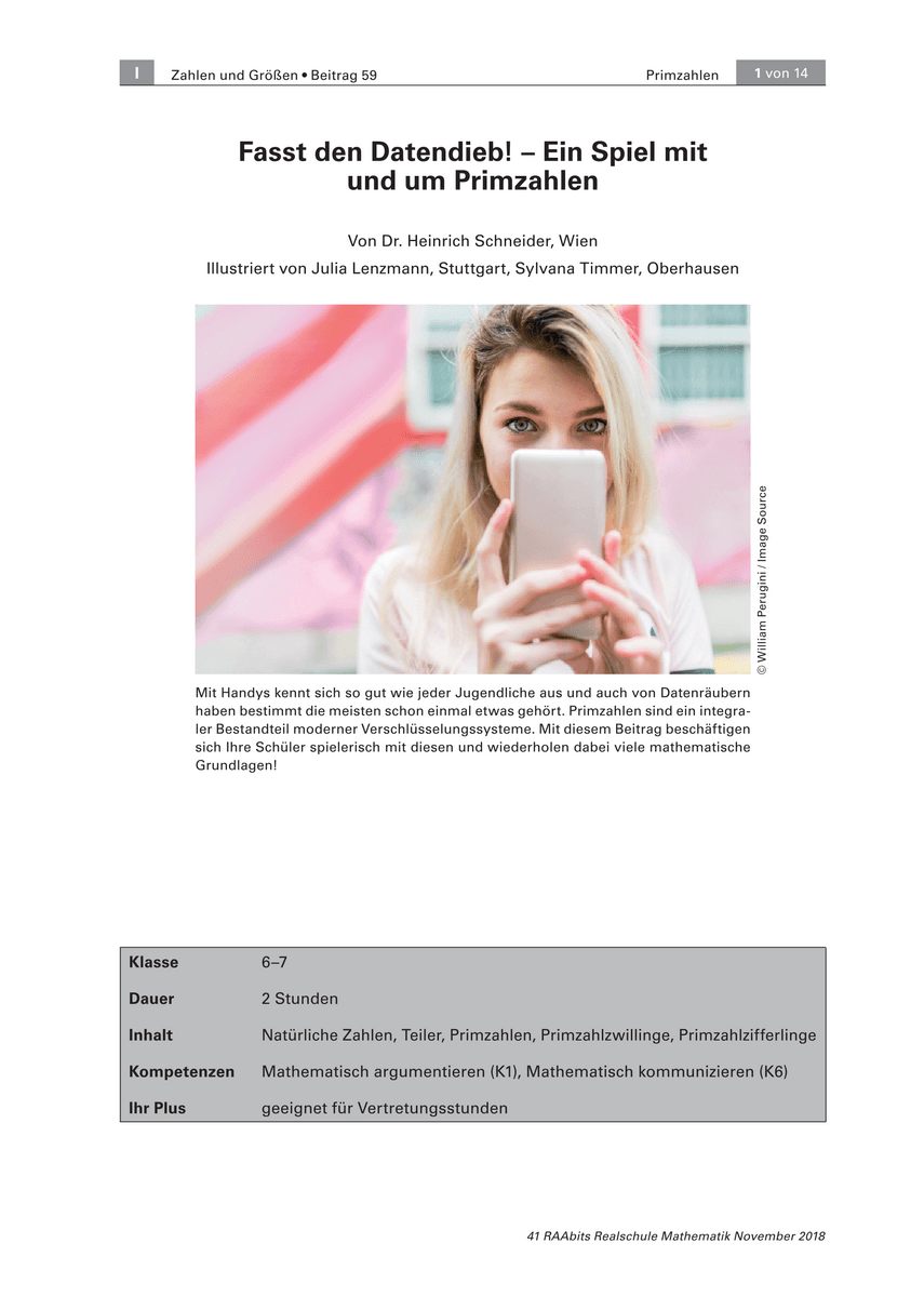 Fasst den Datendieb!