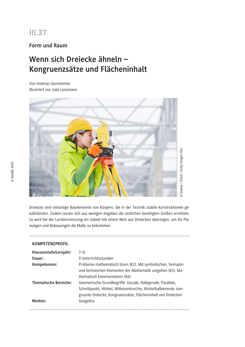Wenn sich Dreiecke ähneln