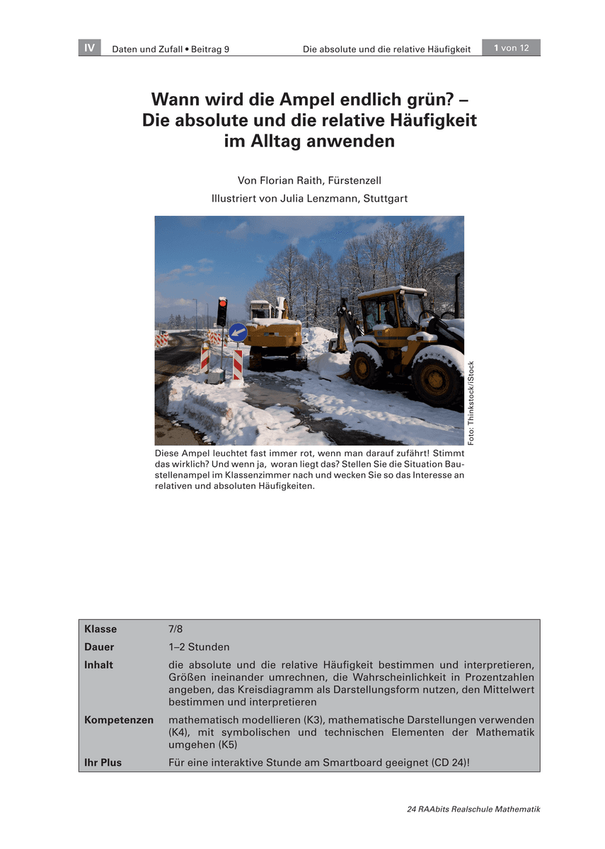 Wann wird die Ampel endlich grün?