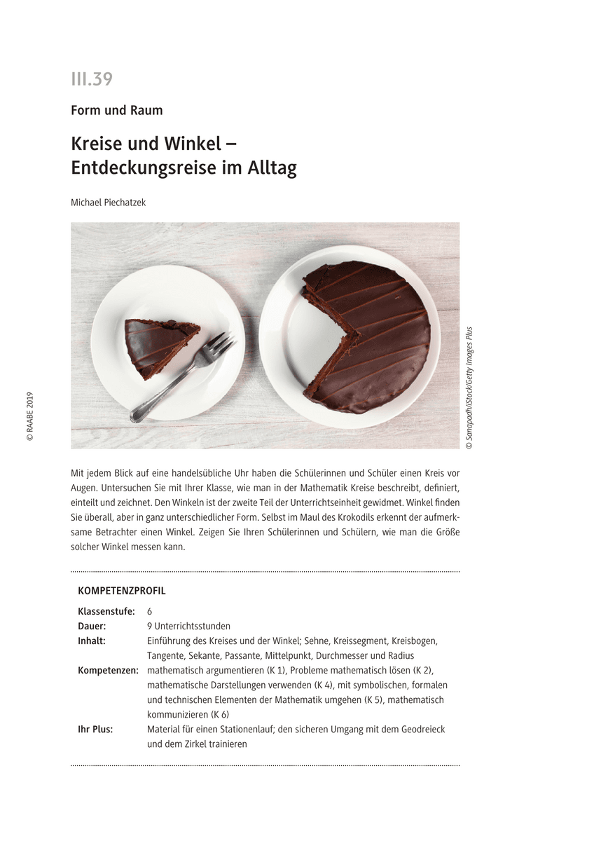 Kreise und Winkel