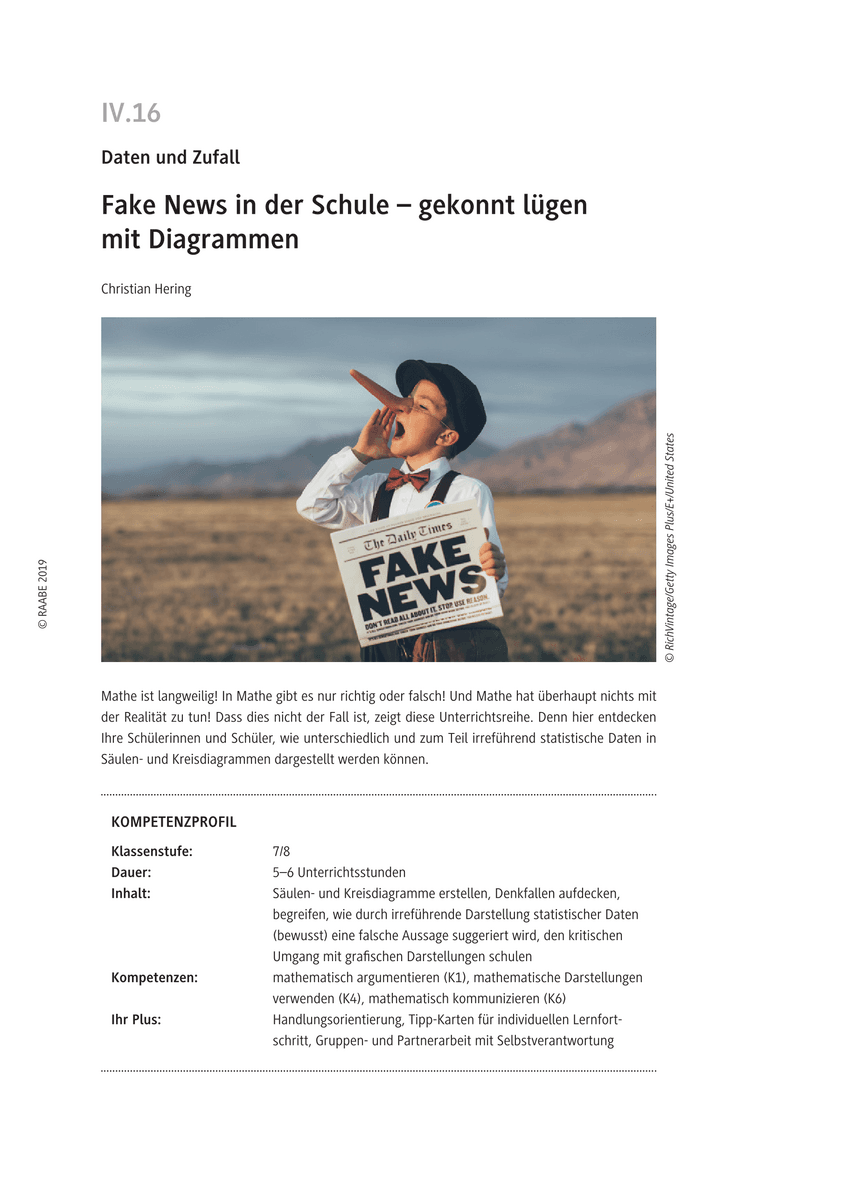 Fake News in der Schule
