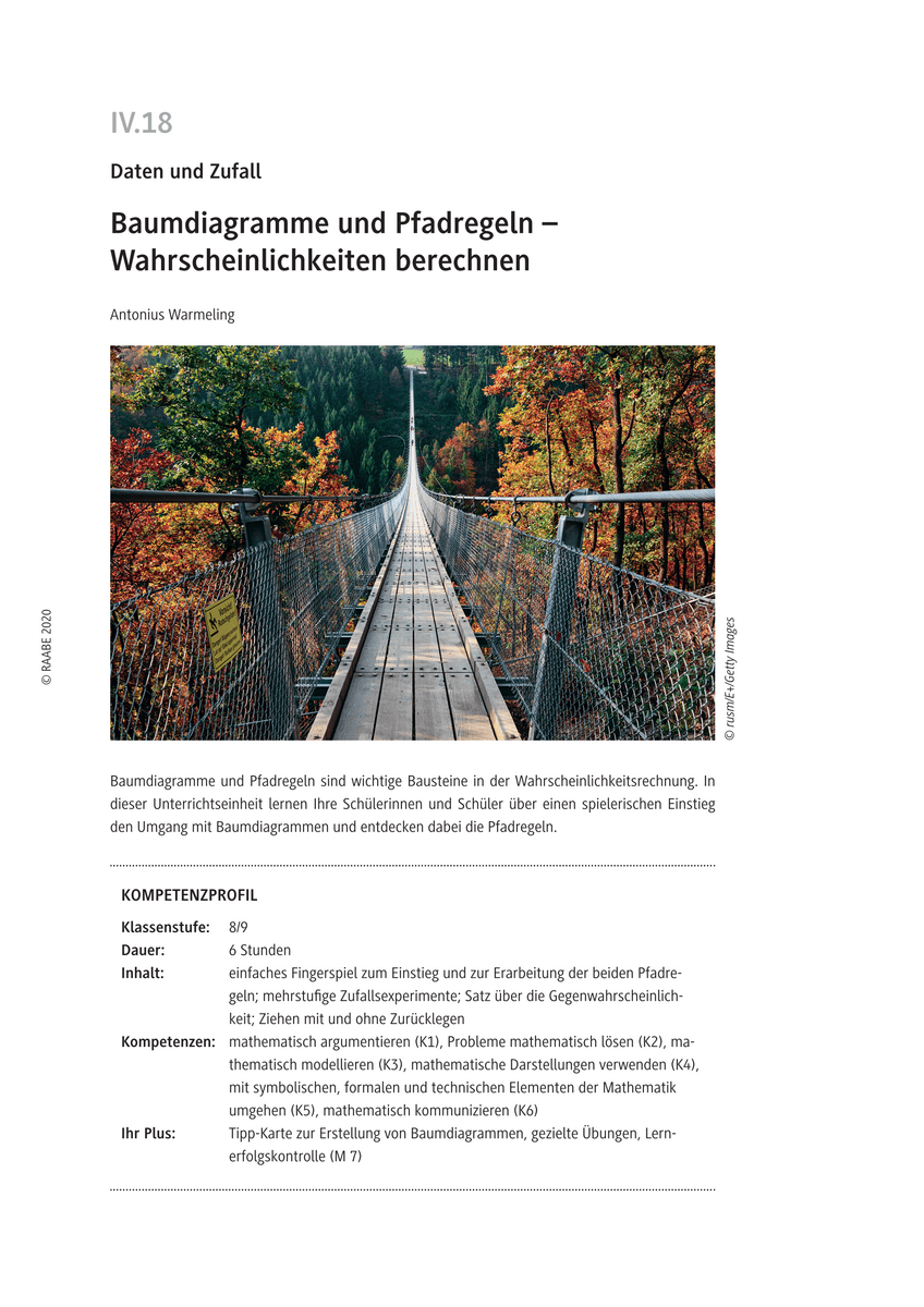 Baumdiagramme und Pfadregeln