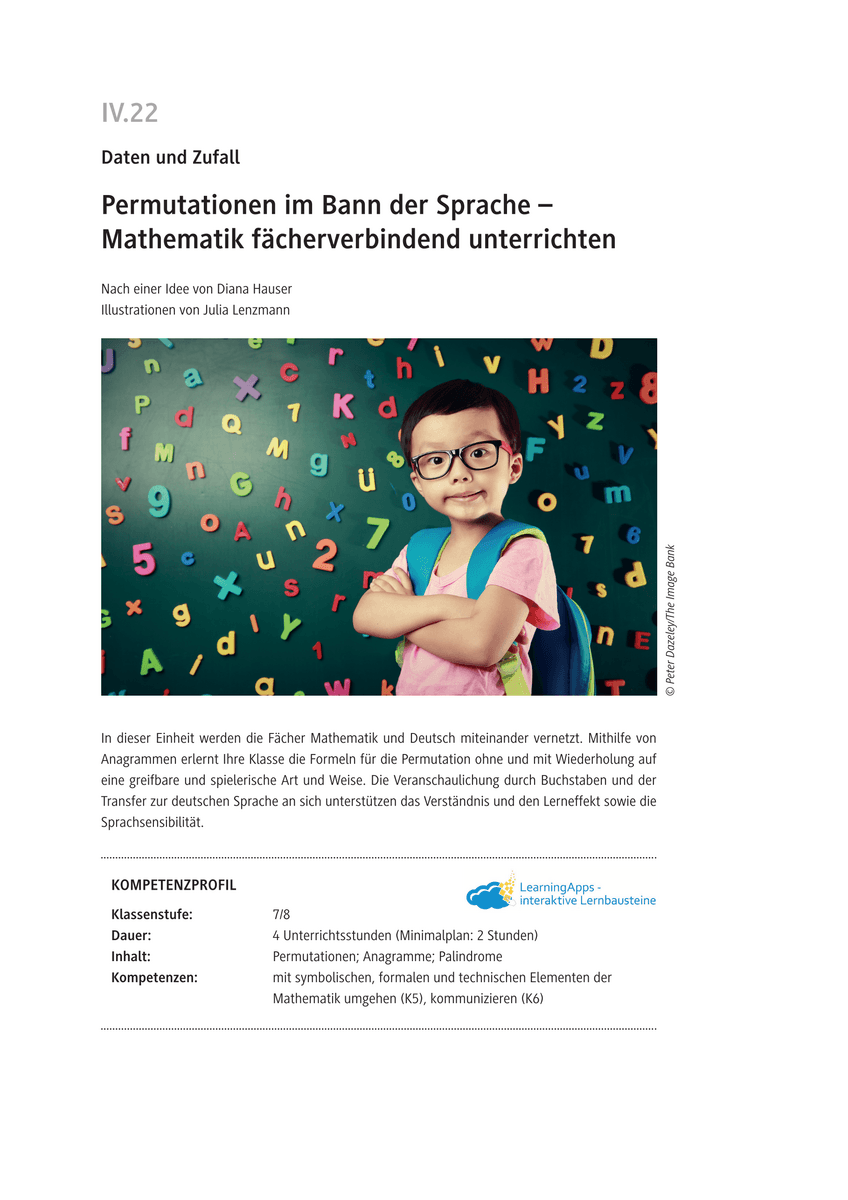 Permutationen im Bann der Sprache