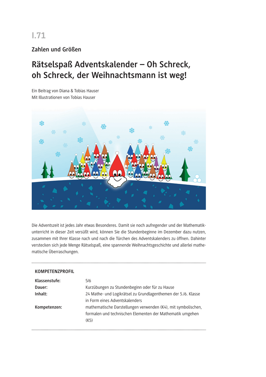 Rätselspaß Adventskalender