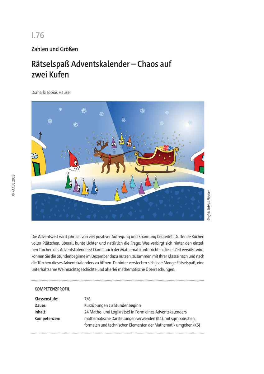 Rätselspaß Adventskalender