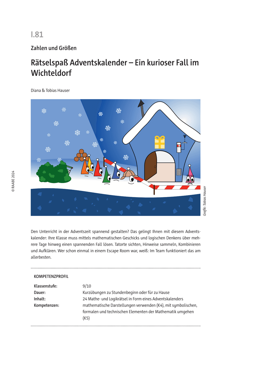 Rätselspaß Adventskalender