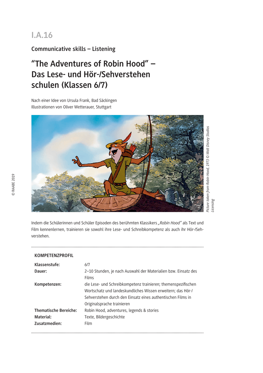 “The Adventures of Robin Hood”
