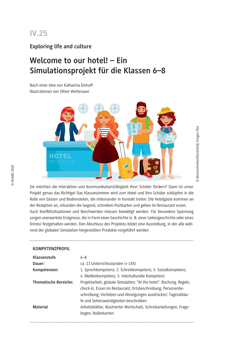 Welcome to our hotel!