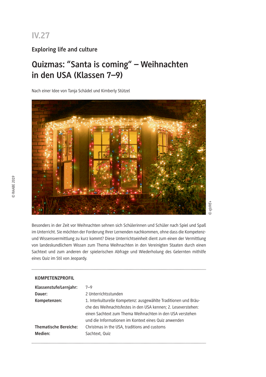 Quizmas: “Santa is coming“