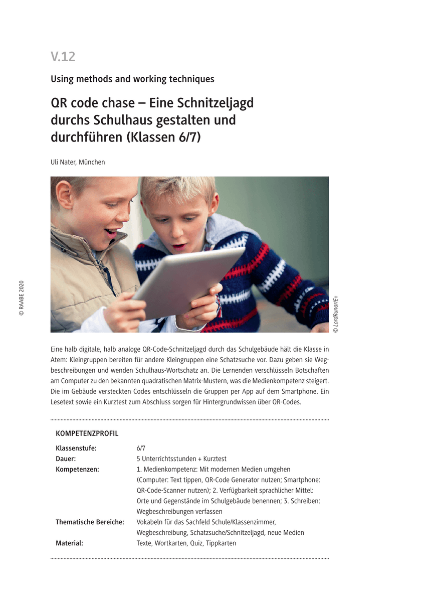 QR code chase