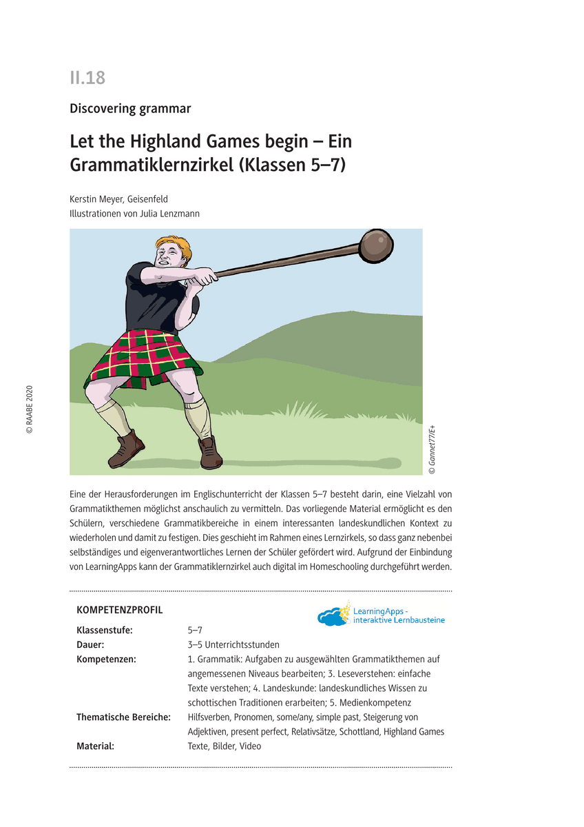 Let the Highland Games begin