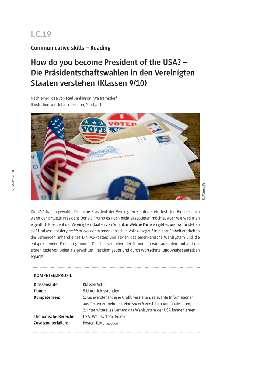 How do you become President of the USA?