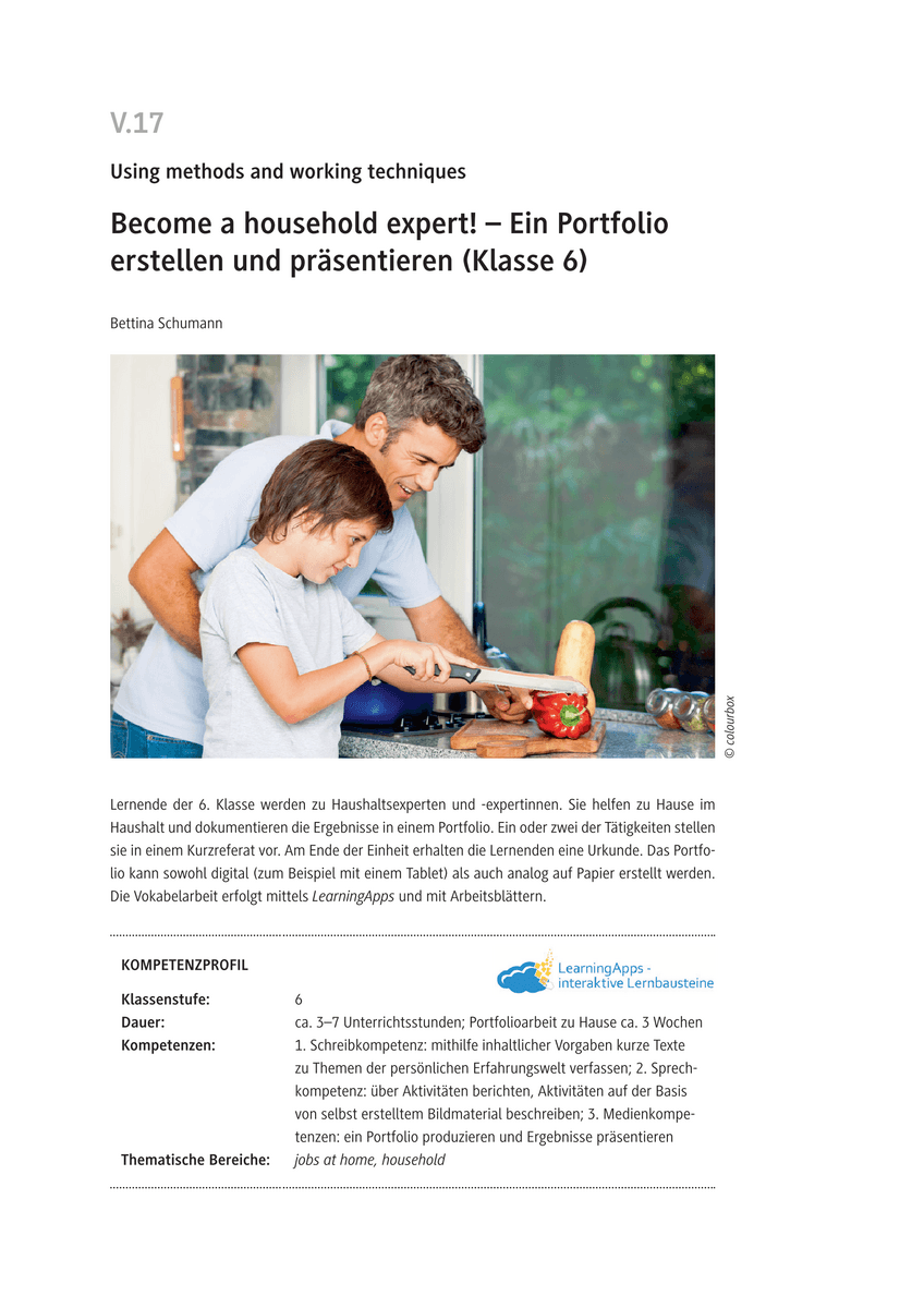 Become a household expert!