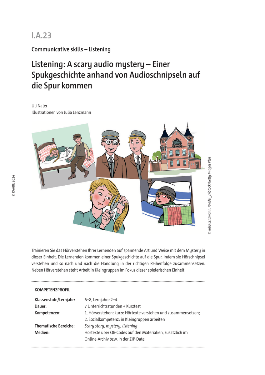 Listening: A scary audio mystery
