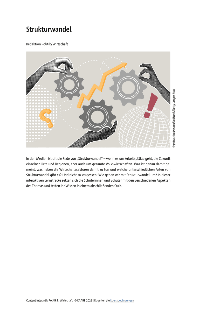 Strukturwandel