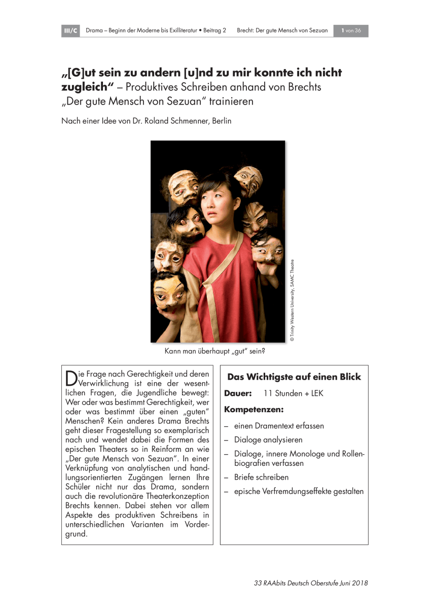 [G]ut sein zu andern [u]nd zu mir konnte ich|nicht zugleich