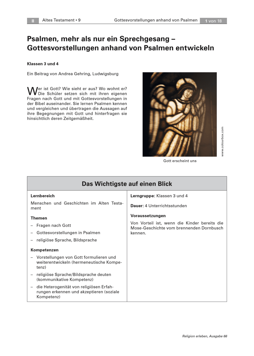 Psalmen, mehr als nur ein Sprechgesang