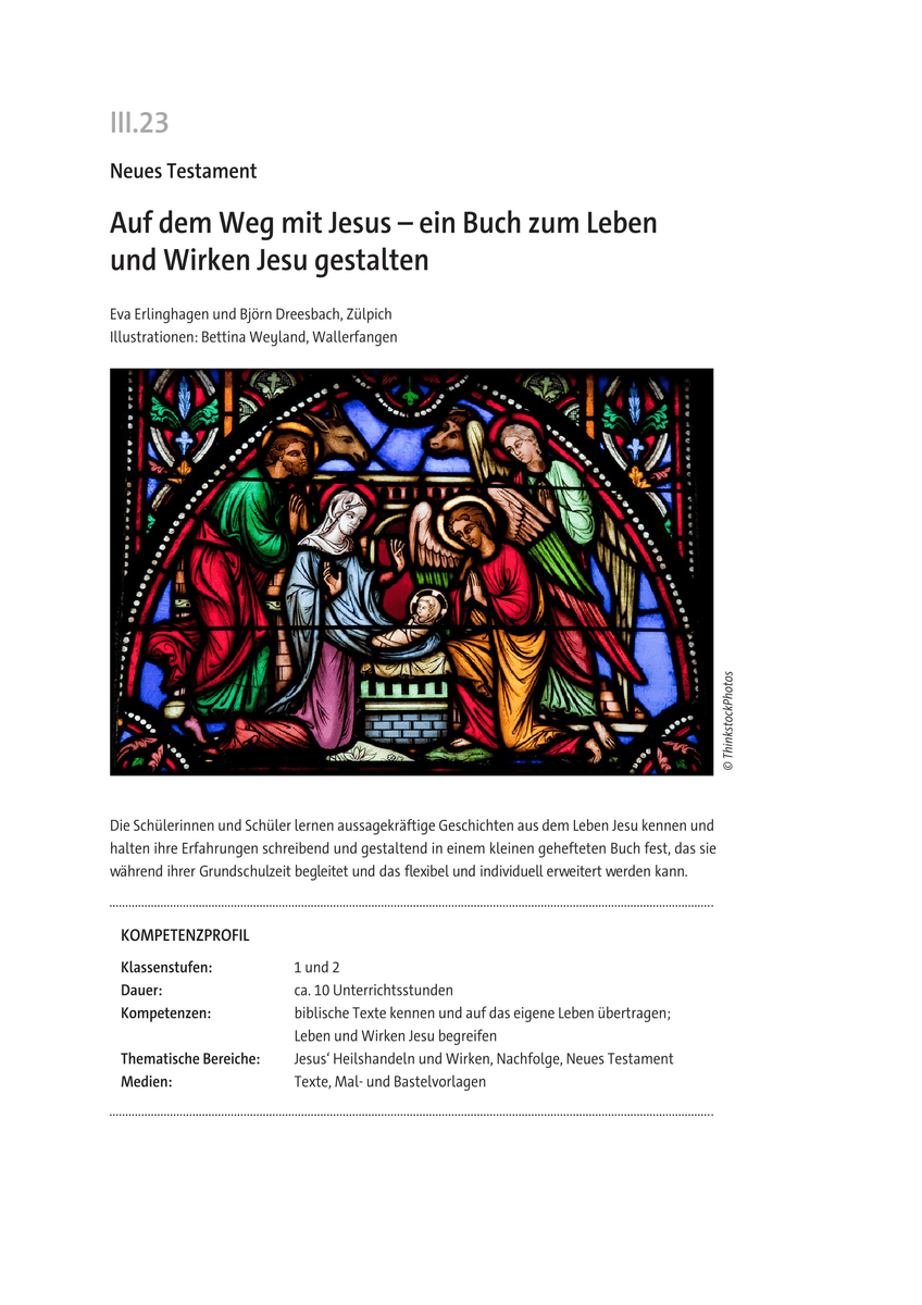 Auf dem Weg mit Jesus