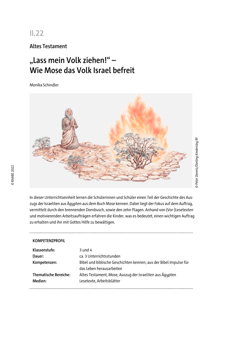 „Lass mein Volk ziehen!“