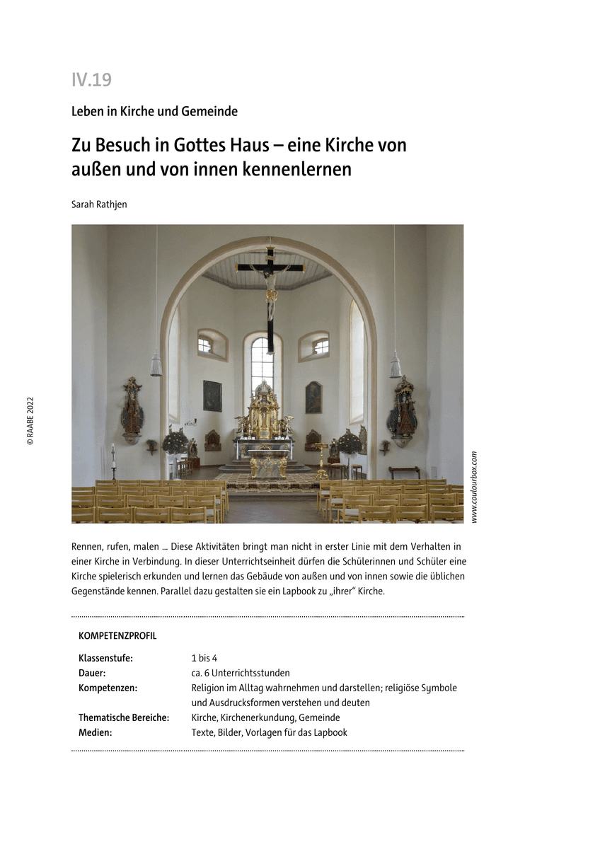 Zu Besuch in Gottes Haus