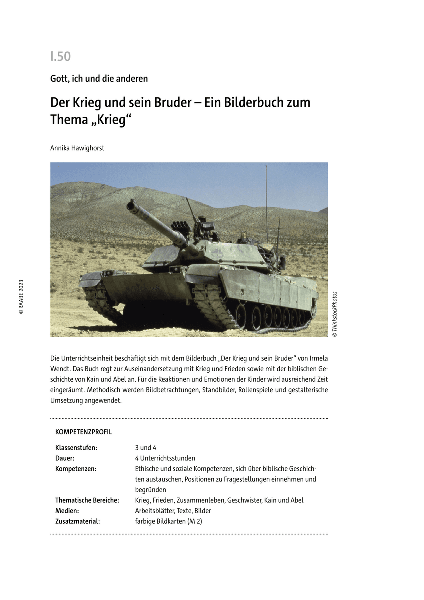 Der Krieg und sein Bruder